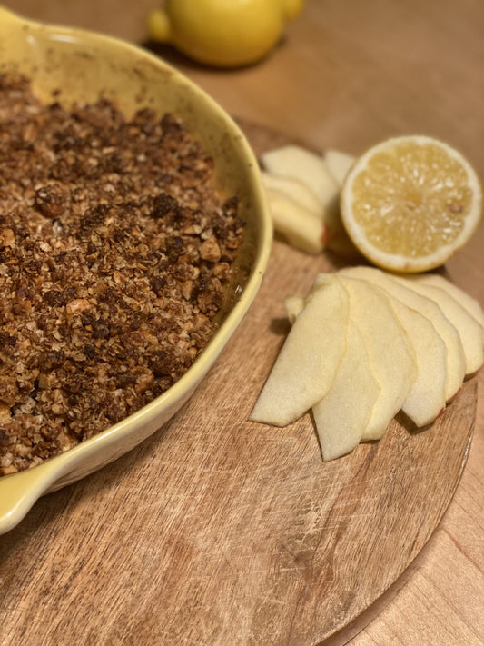 Apple crumble