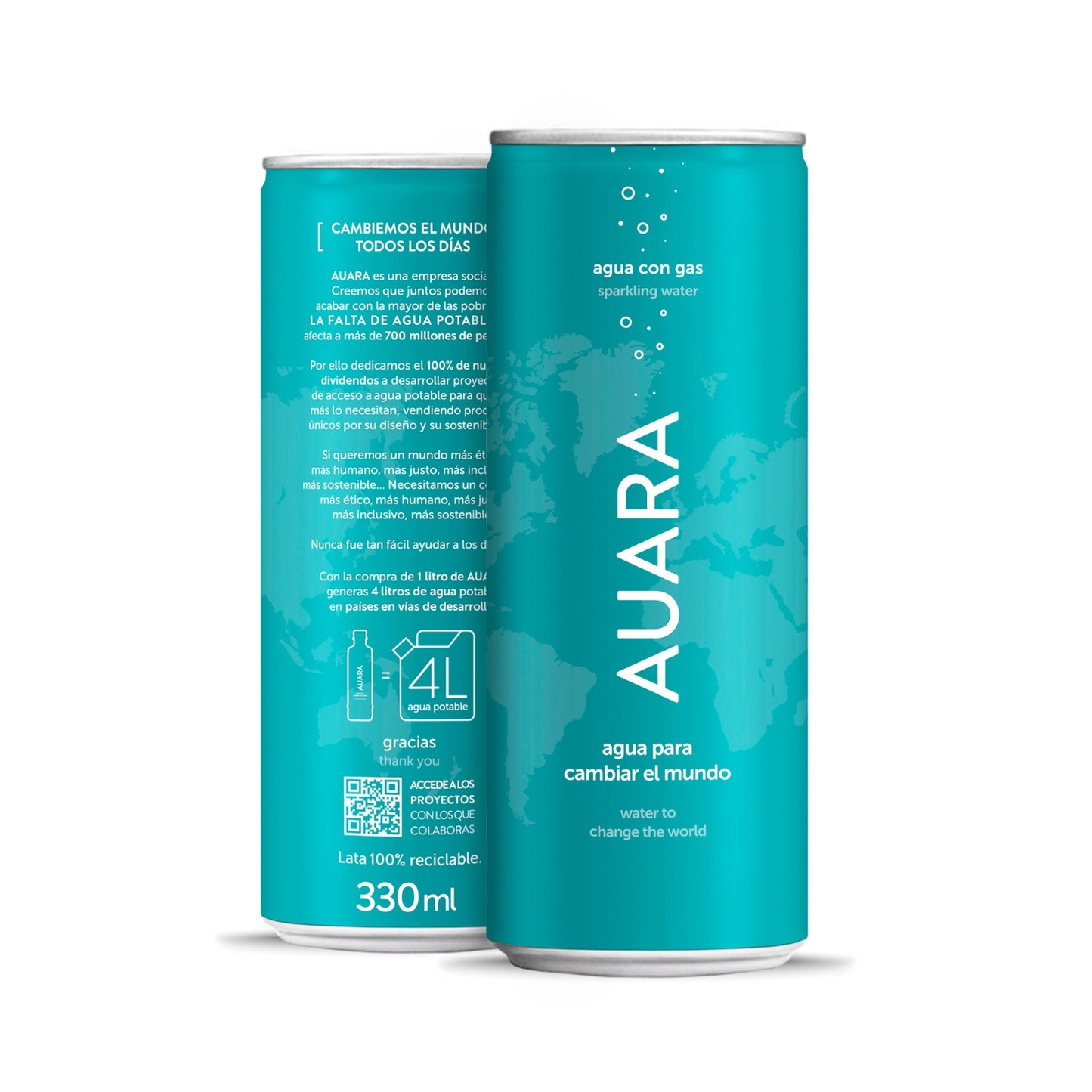Agua con gas Auara 300 ml